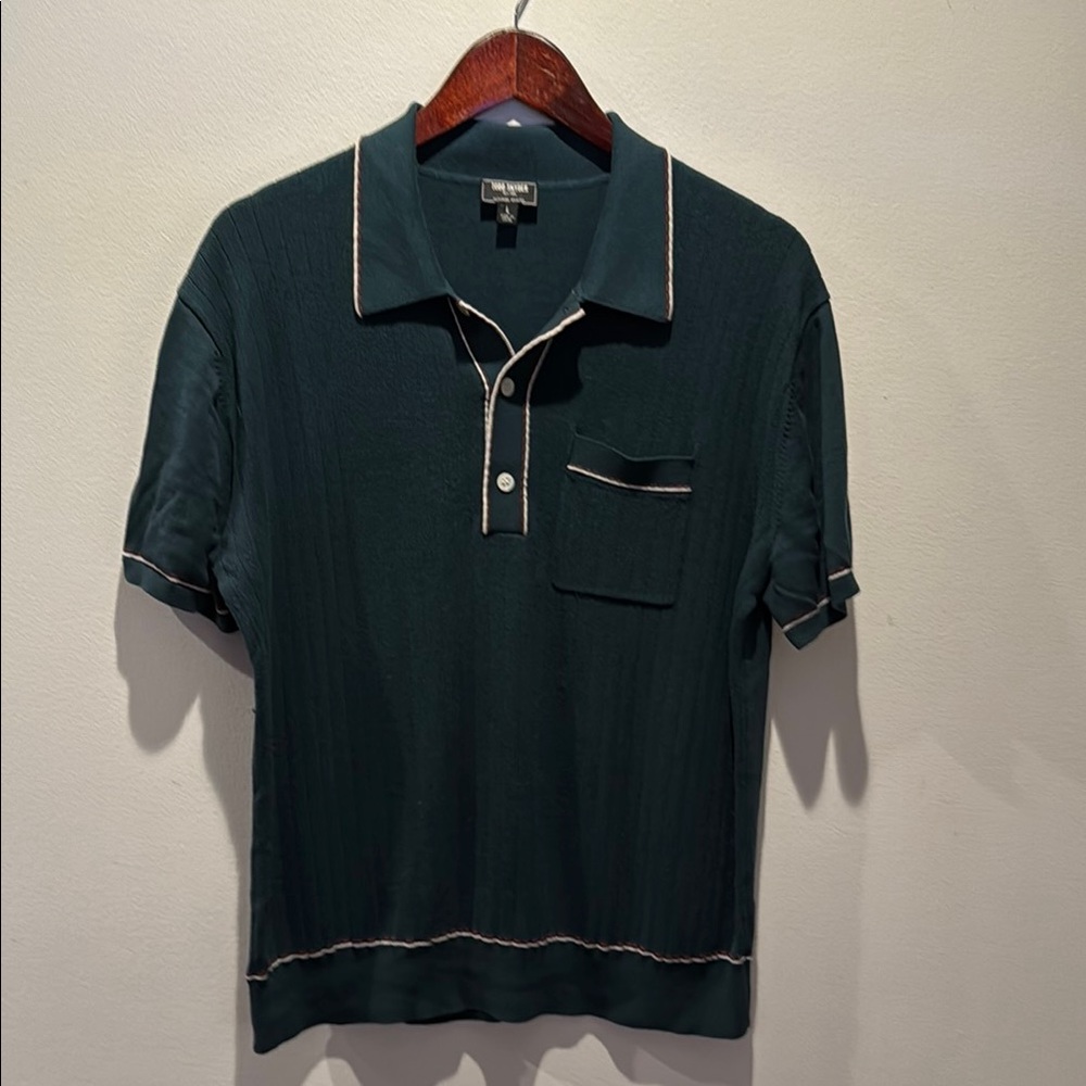 Men's Dark Green Polo Shirt